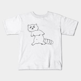 Zach the Red Panda Kids T-Shirt